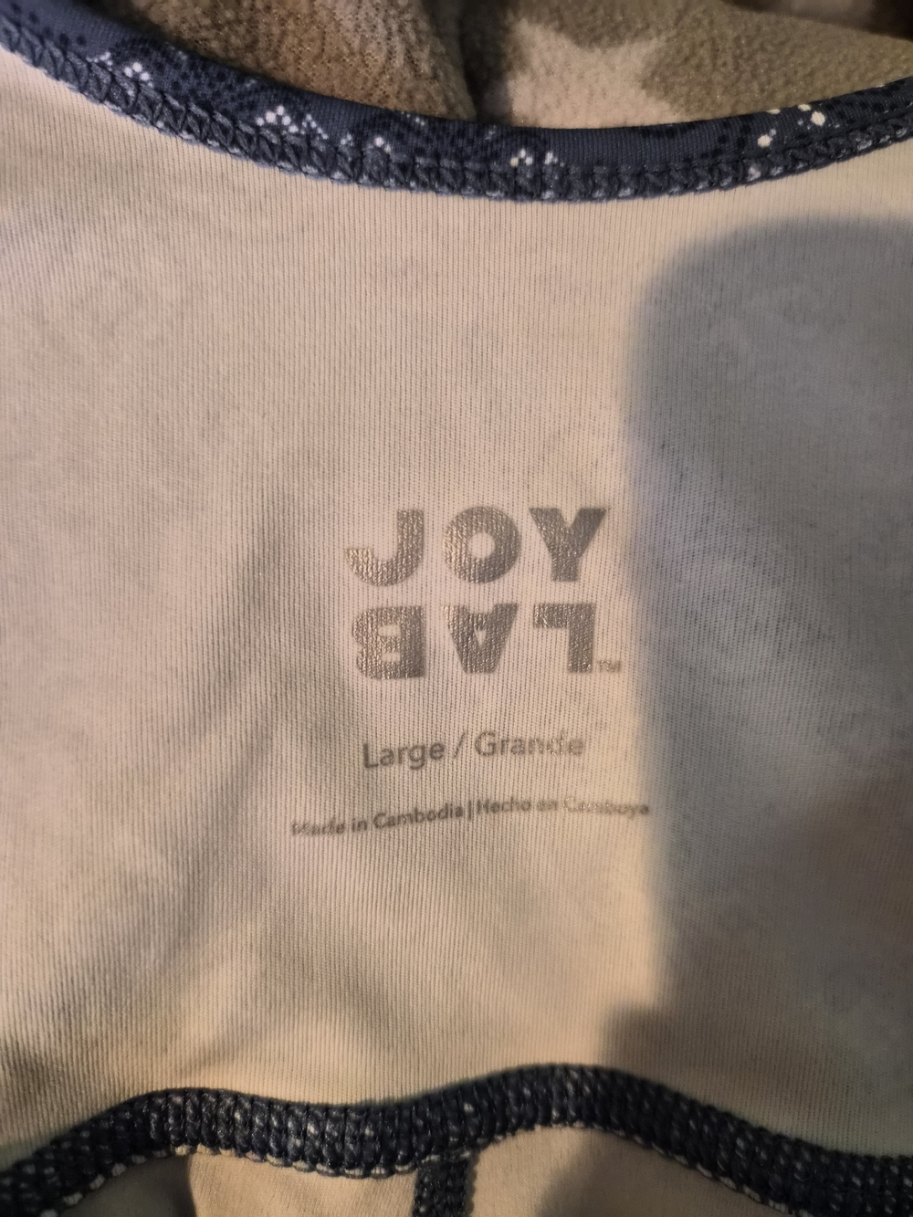 JoyLab Faux-Denim Romper #0220 - Picture 12 of 14